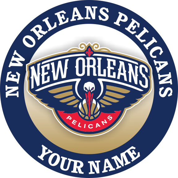 New Orleans Pelicans Customized Logo iron on paper